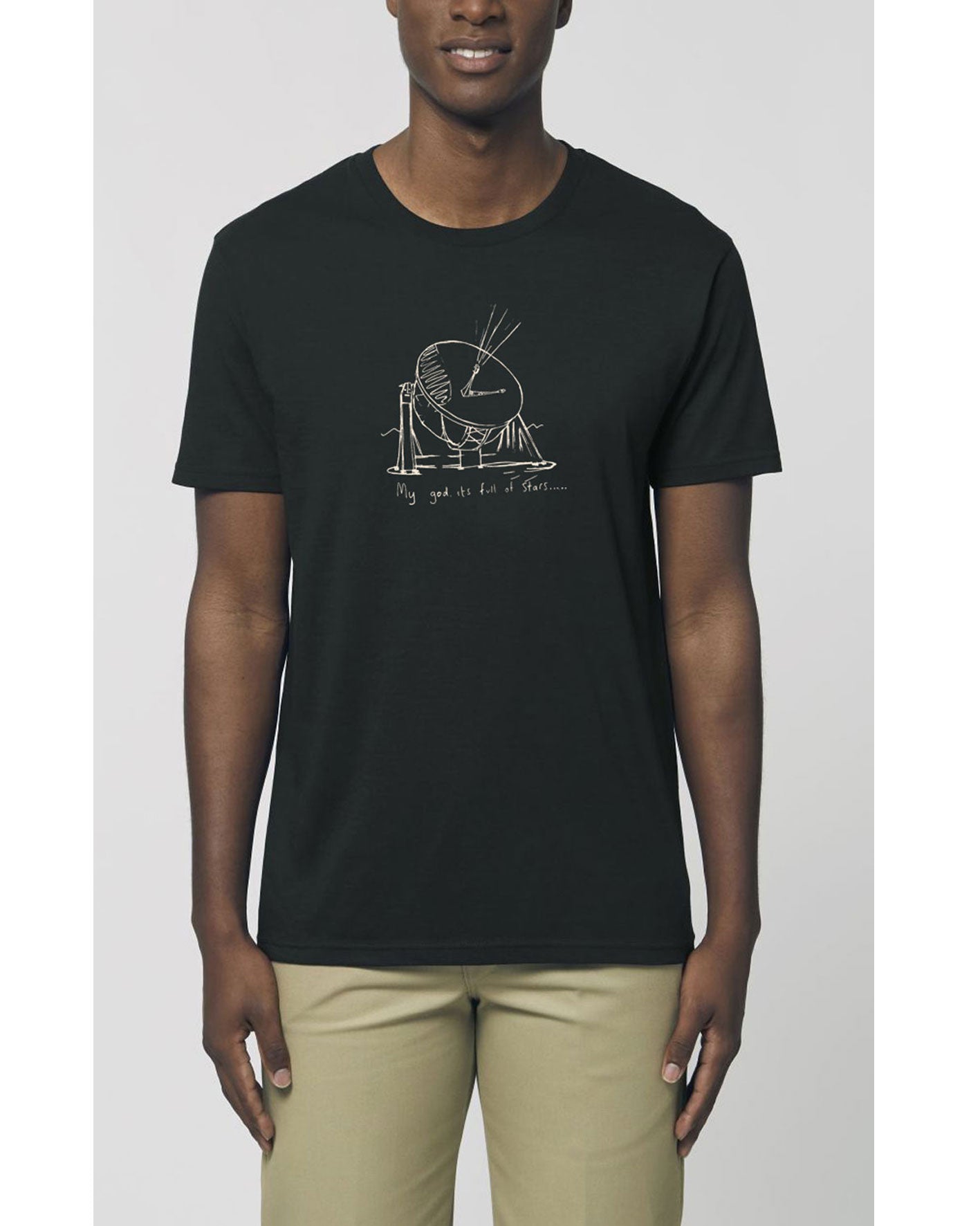 Doves Stars T-Shirt Black