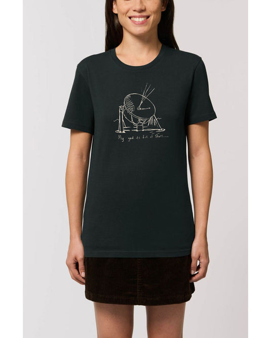 Doves Stars T-Shirt Black