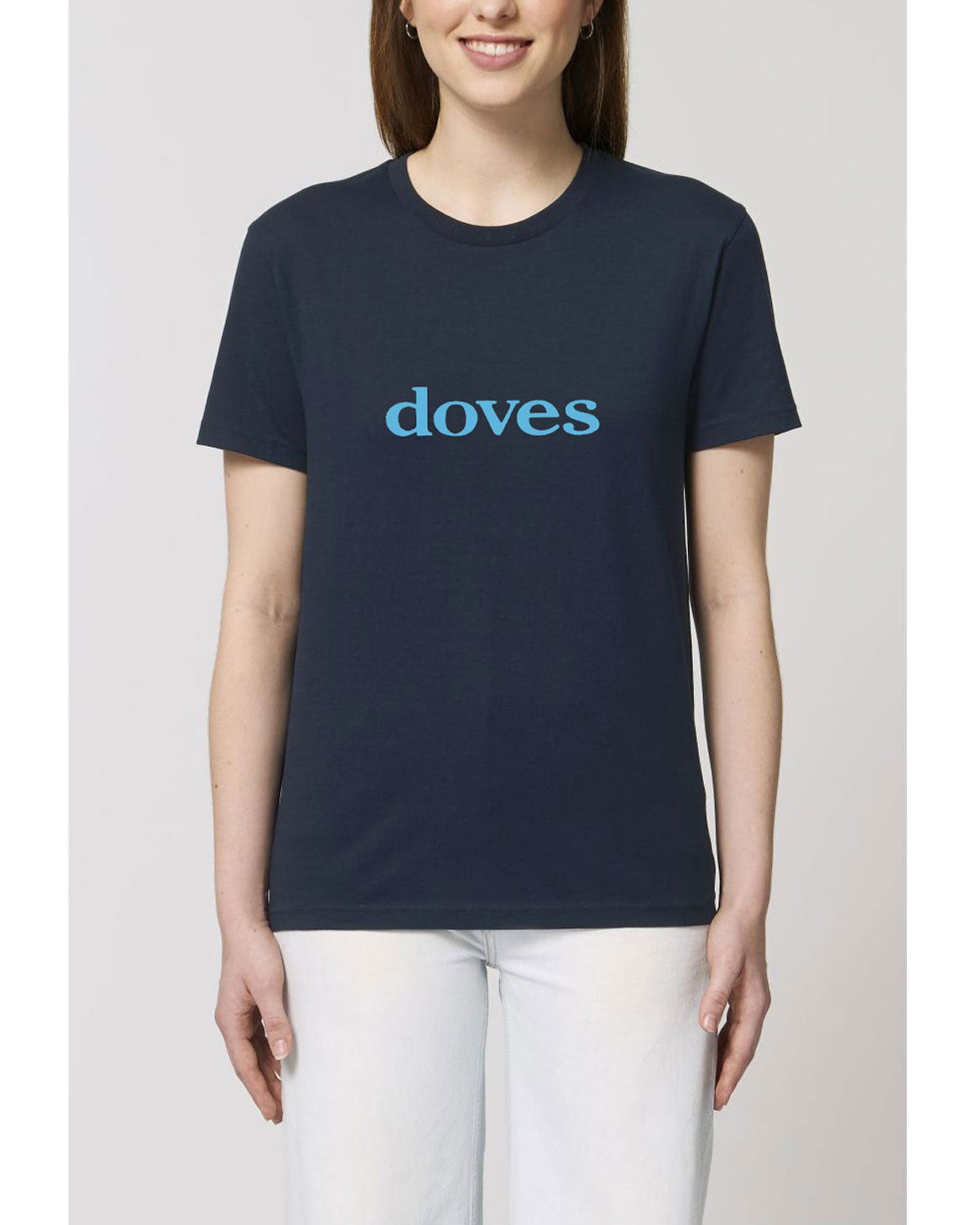 Doves Classic Logo T-Shirt Navy