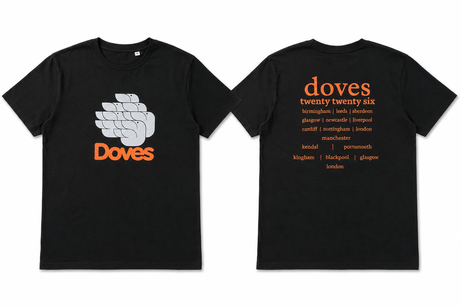 Doves Official Merchandise | T-Shirts, Vinyl, Posters