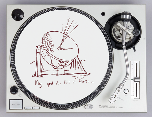 Stars Slip Mat White