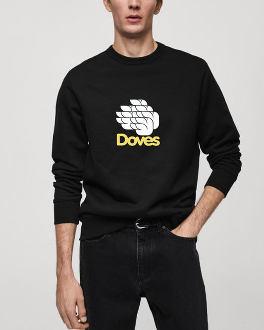 Swedish Doves Sweater Black