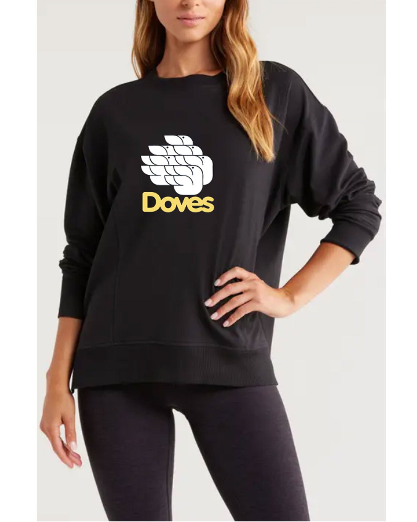 Swedish Doves Sweater Black